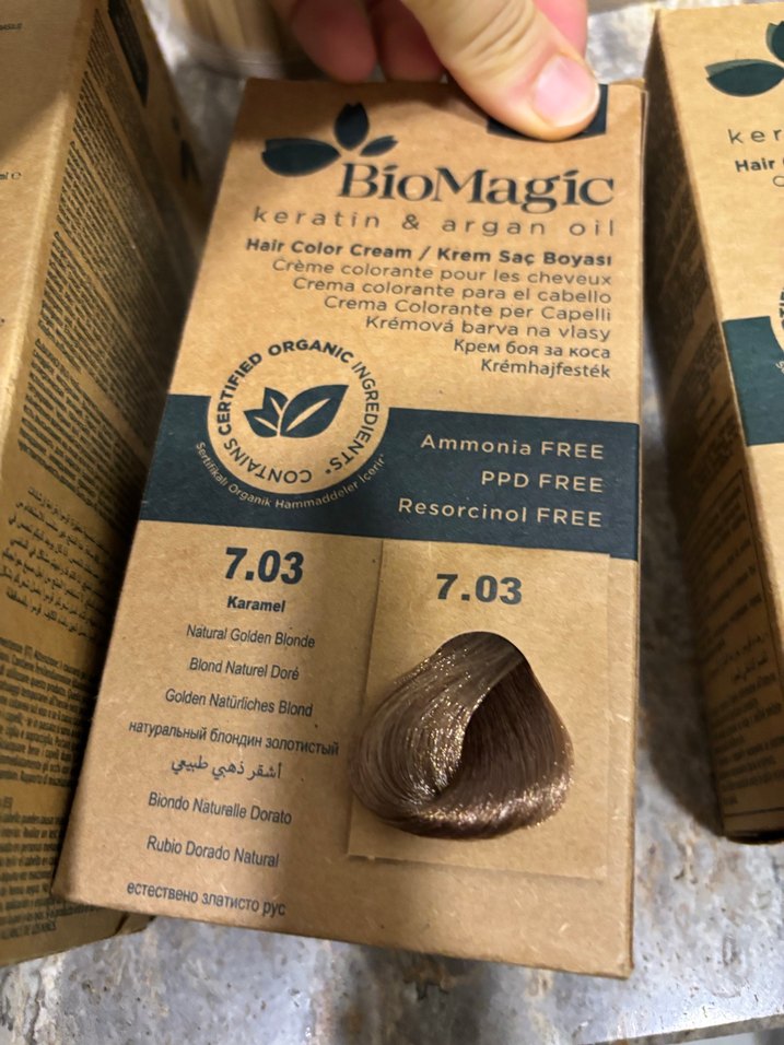 BioMagic Saç Boyası 7.03 karamel - Görsel 5