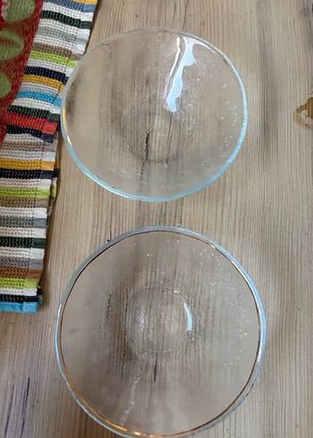 Porland Mom kase iki tane Şeffaf Cam Tabak - Görsel 10