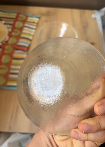 Porland Mom kase iki tane Şeffaf Cam Tabak - Görsel 6