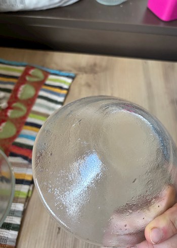 Porland Mom kase iki tane Şeffaf Cam Tabak - Görsel 7