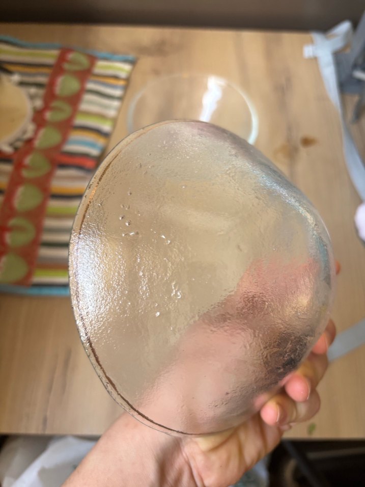 Porland Mom kase iki tane Şeffaf Cam Tabak - Görsel 3