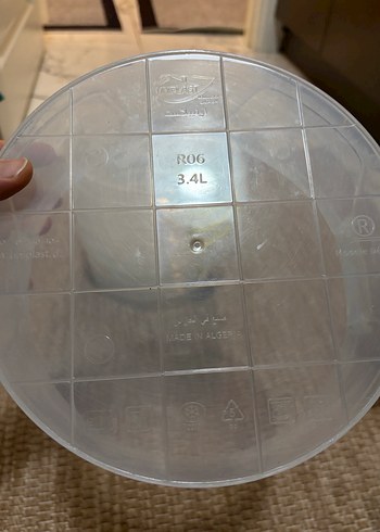 Sarı Kulplu Şeffaf Yiyecek Saklama Kabı Seti - Görsel 3