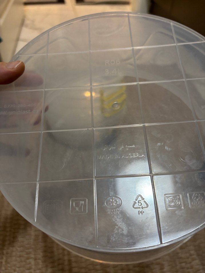 Sarı Kulplu Şeffaf Yiyecek Saklama Kabı Seti - Görsel 2