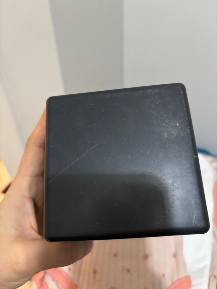 Siyah sert plastik saat kutusu - Görsel 4