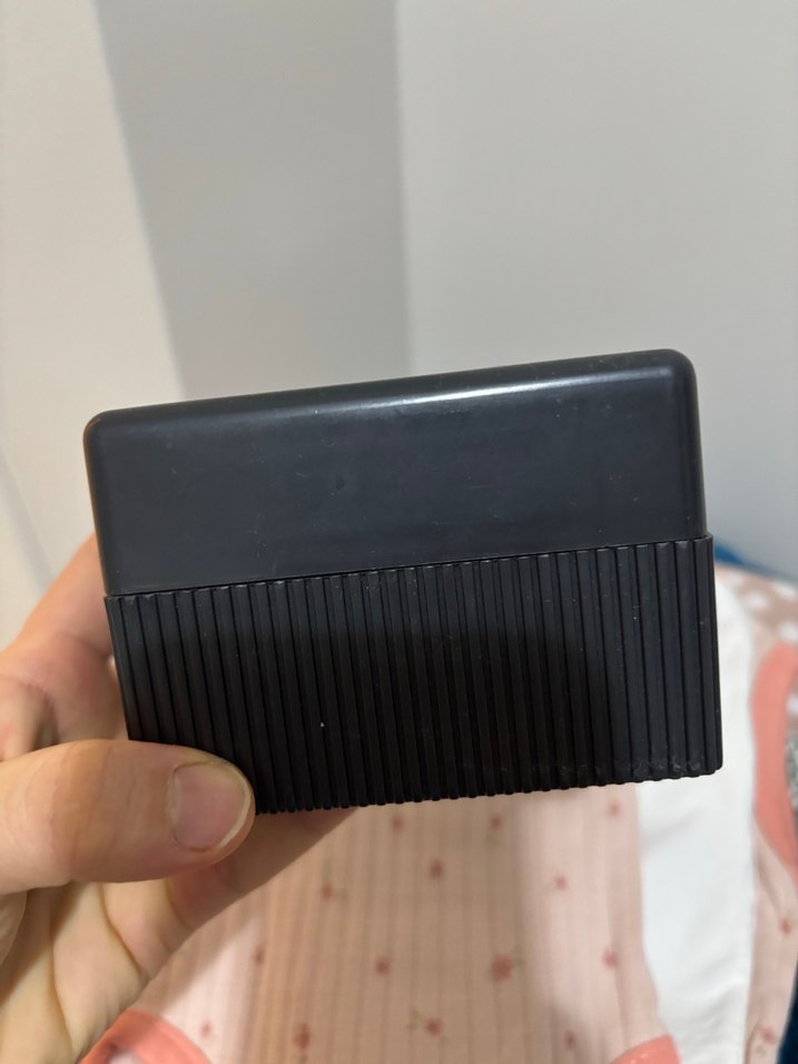 Siyah sert plastik saat kutusu - Görsel 5