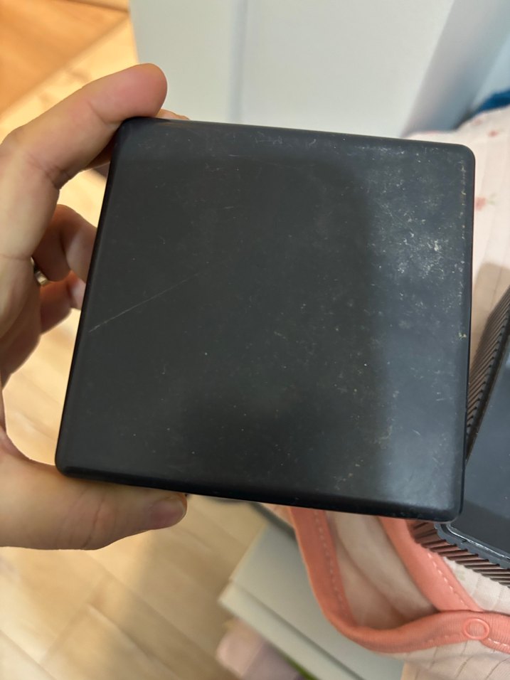 Siyah sert plastik saat kutusu - Görsel 3