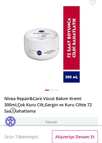 Nivea Baume Riche repair &care  Onarıcı ve Bakım Kremi 300 ml - Görsel 4