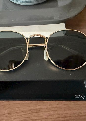 Ray-Ban Altın Renk Yuvarlak Kadın Güneş Gözlüğü - Görsel 2