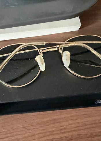 Ray-Ban Altın Renk Yuvarlak Kadın Güneş Gözlüğü - Görsel 3