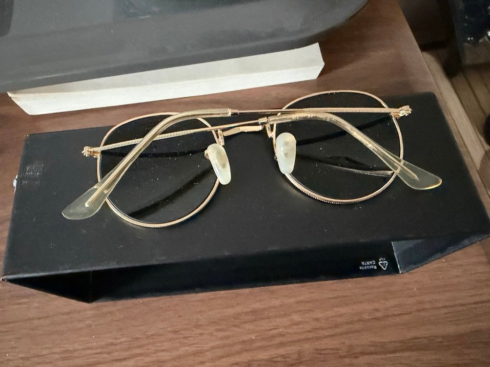 Ray-Ban Altın Renk Yuvarlak Kadın Güneş Gözlüğü - Görsel 3