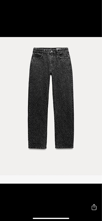 s Beden Zara Viral Taşlı Ceket Pantolon Takım