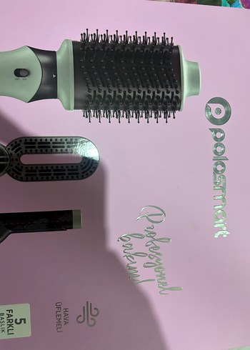 5in1 Beyaz Gri Saç Şekillendirici Set - Görsel 3