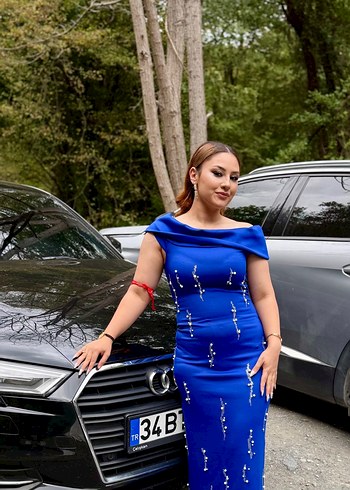 Mavi elbise - Görsel 4