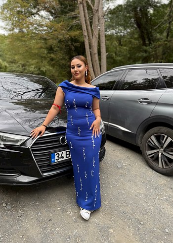 Mavi elbise - Görsel 3