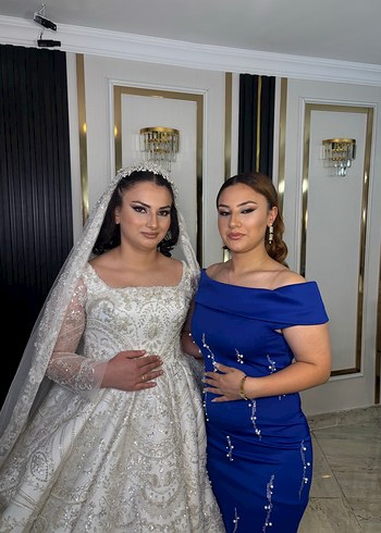 Mavi elbise - Görsel 6