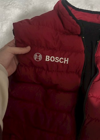 Kırmızı Fermuarlı Erkek Yelek - Görsel 2