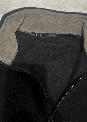 Siyah Fermuarlı Yarım Boğazlı Erkek Polar - Görsel 2