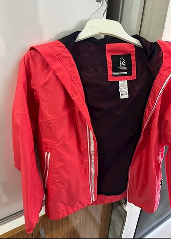 Kırmızı Fermuarlı kız çocuk Rüzgarlık - Görsel 6