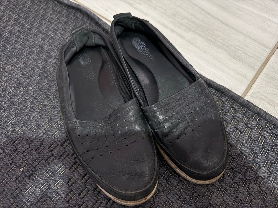 Siyah Kadın Babet hakiki deri - Görsel 4