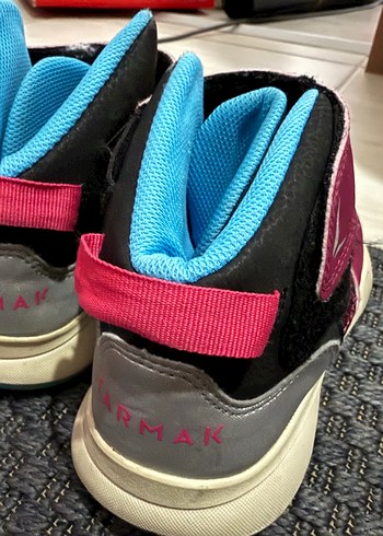 Mor Yılan Desenli Çocuk basketbol Ayakkabısı - Görsel 3