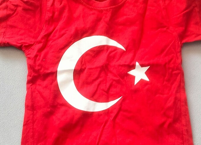 Türk bayrağı t-shirt 