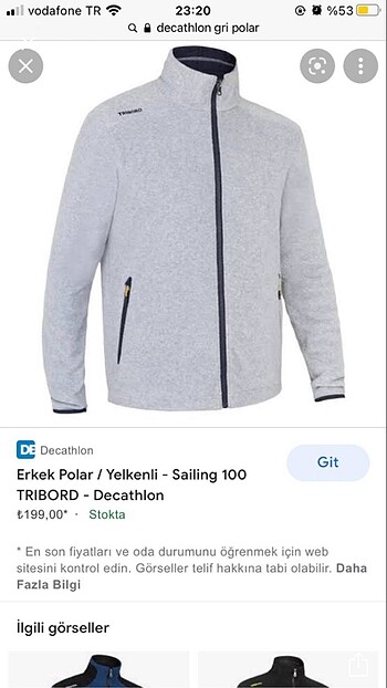 DECATHLON ERKEK POLAR SWEAT