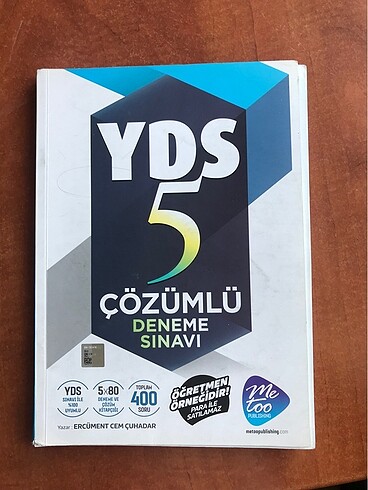 Yds 5li çözümlü deneme sınavı