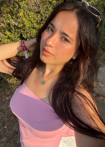 Pembe Straplez Kadın Crop Top - Görsel 2