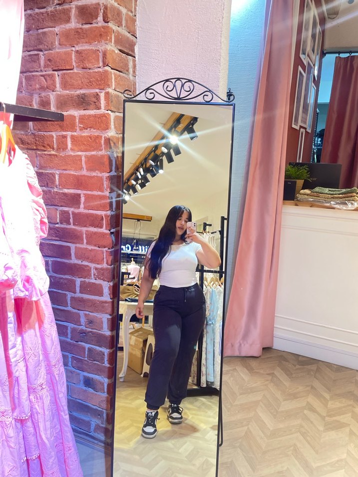 Lacivert gri arası pamuk eşofman - Görsel 2