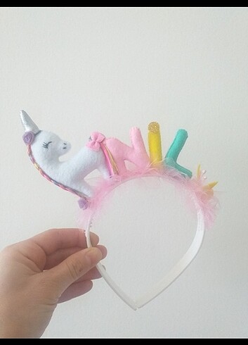 Unicorn kisiye ozel tac