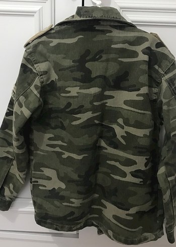 Erkek Çocuk Kamuflaj desenli ceket - Görsel 2