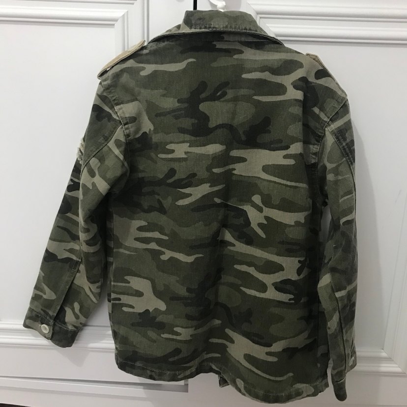 Erkek Çocuk Kamuflaj desenli ceket - Görsel 2