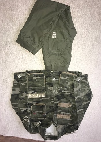 Erkek çocuk kamuflaj desenli takım - Görsel 10