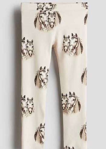 Uzun Kollu At Baskılı Takım - Görsel 2