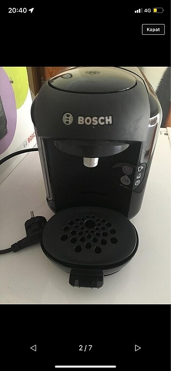 Bosch tassimo kahve makinesi
