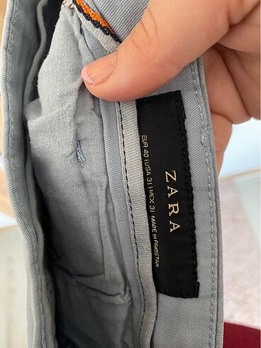 Zara Erkek pantolon