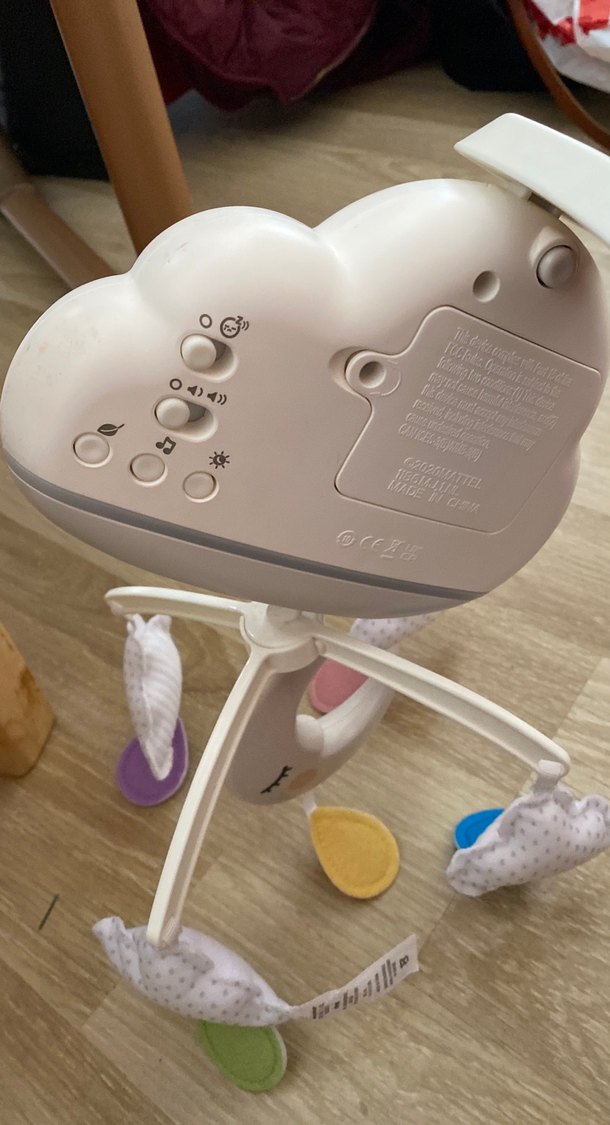 Fisher-Price Mutlu Bulutlar Dönence ve Uyku Arkadaşı - Görsel 2