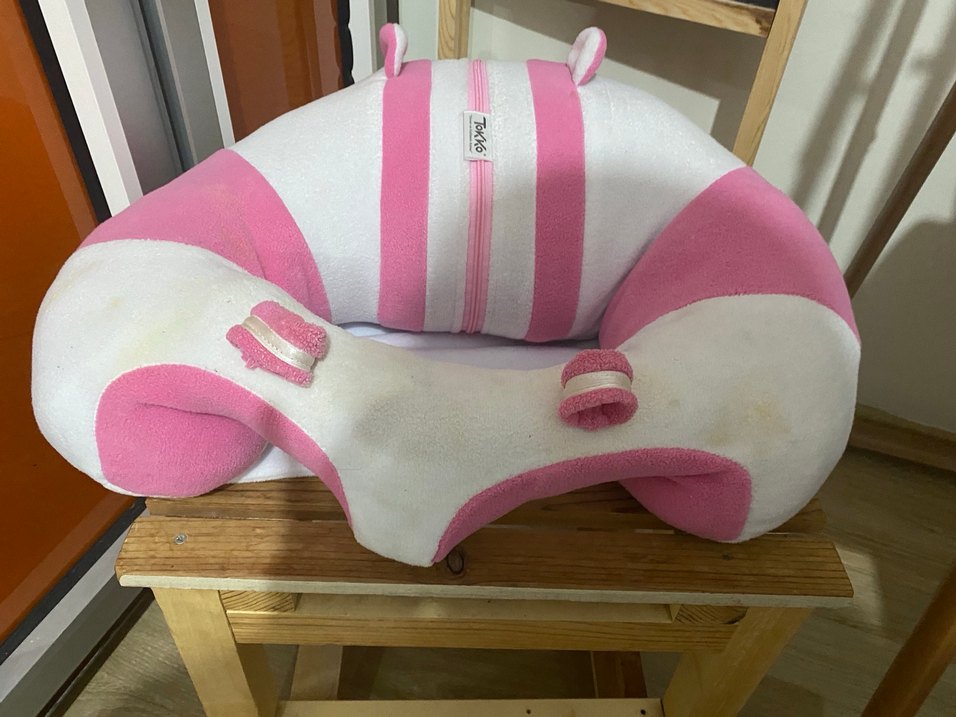 Pembe Desenli bebeyatmaz oturma minderi - Görsel 2