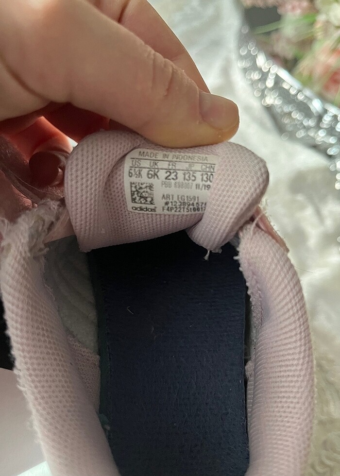 Kız bebek Adidas ayakkabı - Görsel 4