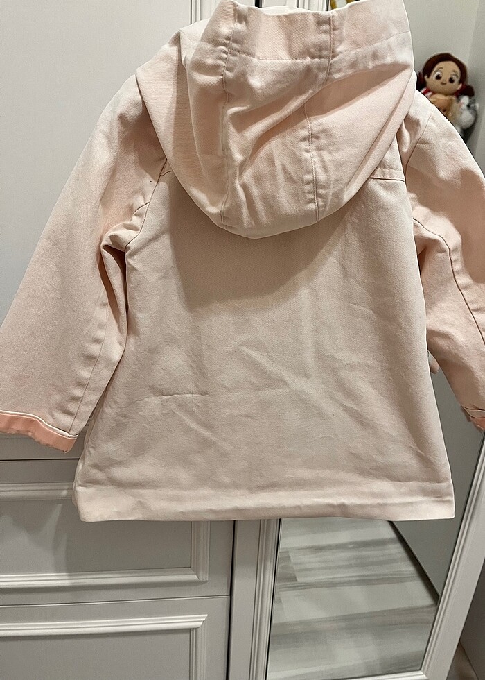 Kız bebek trenckot - Görsel 3