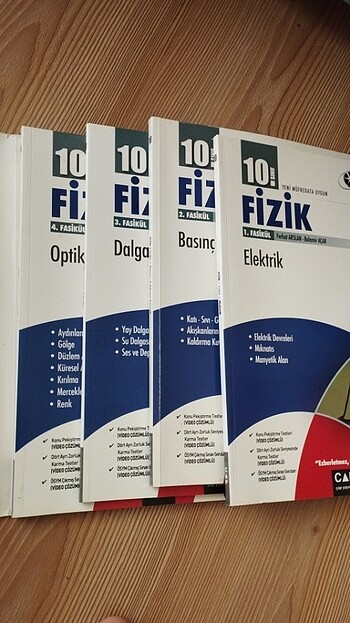  Beden 10.sınıf fizik seti konu anlatımı+soru çap yayınları