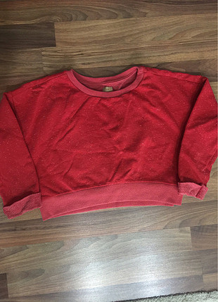 Kısa sweatshirt