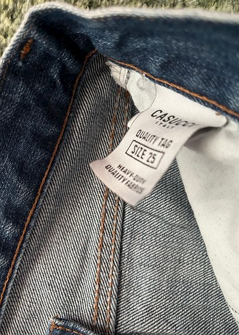 Gri Midi Boy Bol Kesim Kadın Denim Pantolon - Görsel 16