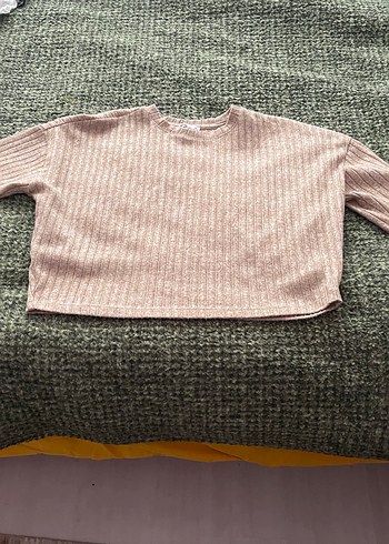 Bej Kadın Örgü Kazak - Görsel 2