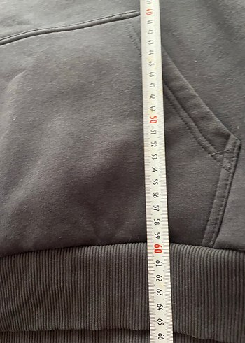 Hiç giyilmedi . Kapüşonlu Nakışlı unisex Sweatshirt - Görsel 3