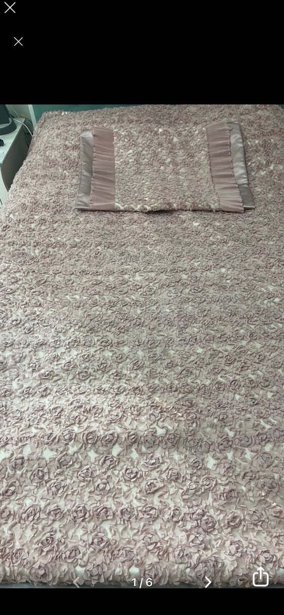 Linda marka pudra rengi yatak örtüsü - Görsel 3