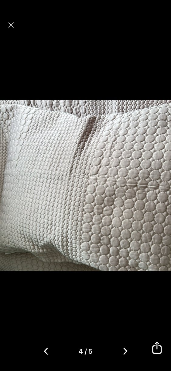 Home sweet home  marka Pudra pembe Dikişli Yatak Örtüsü - Görsel 5