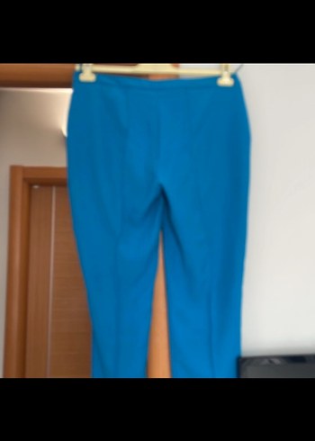 İpekyol Kadın Mavi Kumaş Pantolon - Görsel 3