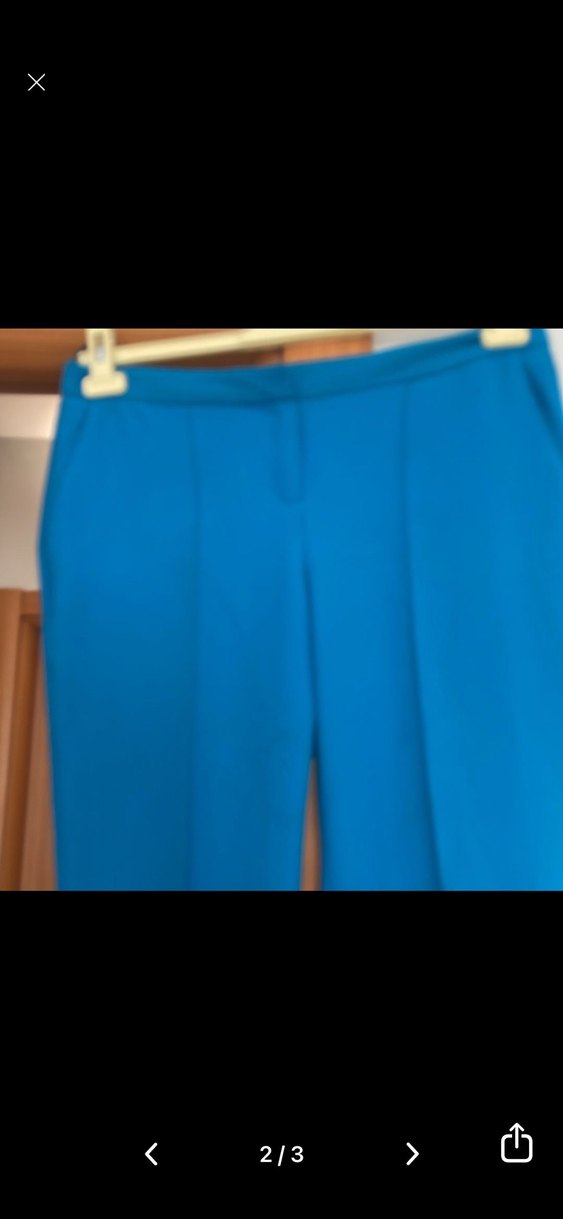 İpekyol Kadın Mavi Kumaş Pantolon - Görsel 2