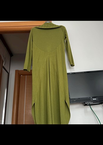 Noi marka Uzun Kesim V Yaka triko ceket - Görsel 4